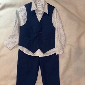 Van Heusen Kids Matching Set - Blue and White